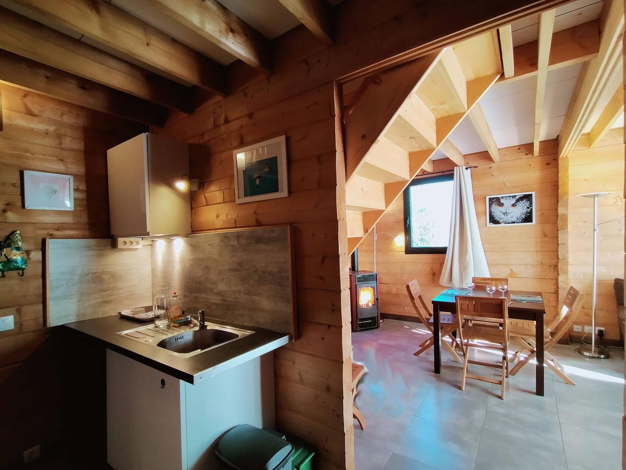 Les Chalets Aux Gites D'Orient Géraudot 外观 照片